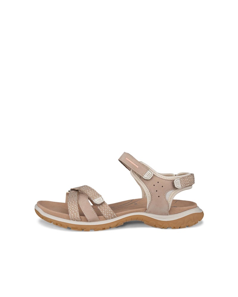 ECCO Women's Offroad Roam Sport Sandal, NUDE/LIMESTONE NUBUCK, 10-10.5 - Image 2