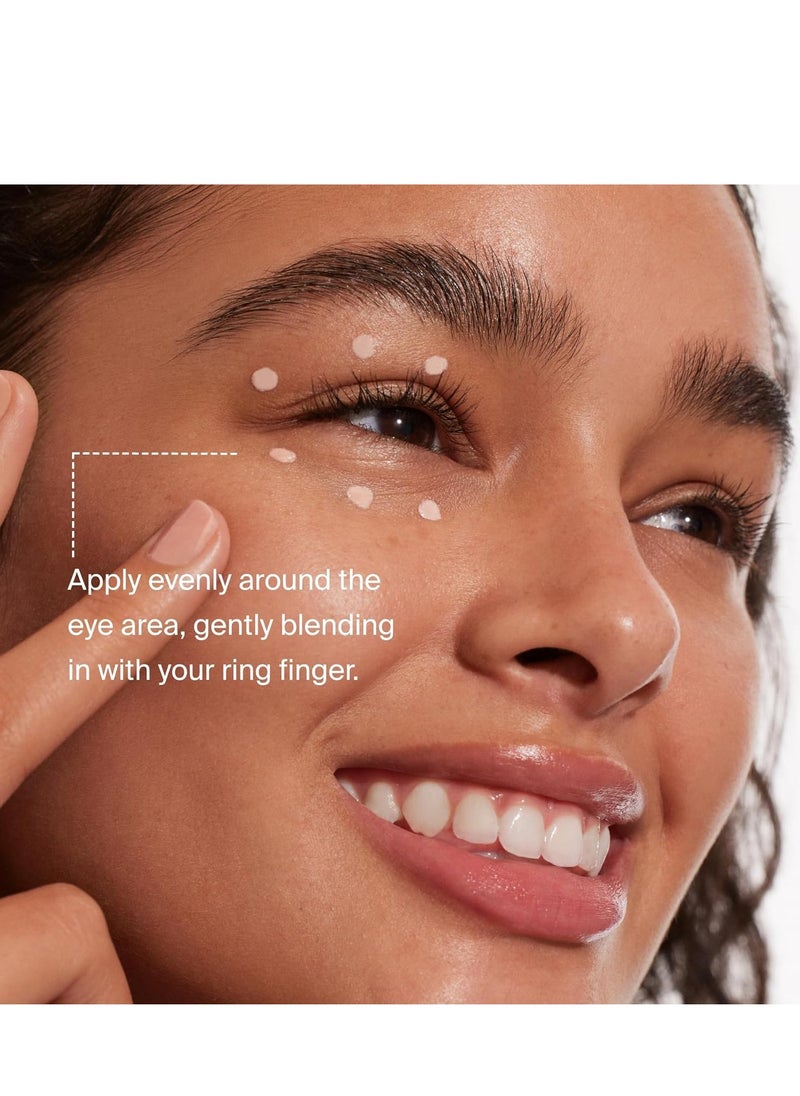 Supergoop! Supergoop! Bright-Eyed 100% Mineral Eye Cream, 0.5 fl oz - SPF 40 PA+++ Hydrating & Illuminating Mineral Sunscreen - Under Eye Cream for Dark Circles & Puffiness - Revives Tired Eyes  - Image 4