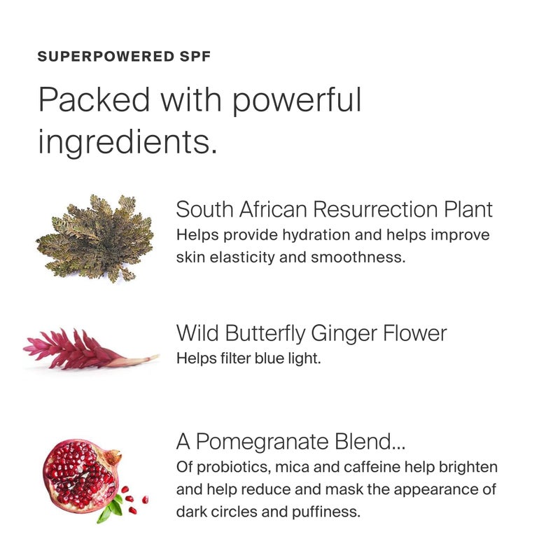 Supergoop! Bright-Eyed 100% Mineral Eye Cream, 0.5 fl oz - SPF 40 PA+++ Hydrating & Illuminating Mineral Sunscreen - Under Eye Cream for Dark Circles & Puffiness - Revives Tired Eyes - Image 3
