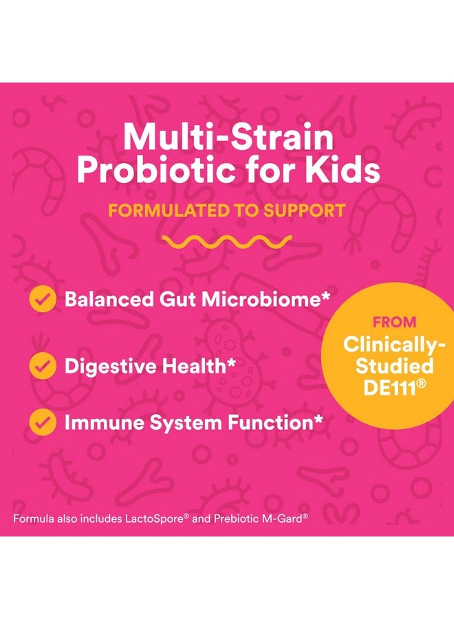 SmartyPants SmartyPants Kids Probiotic Gummies for Digestive Health: 2 Billion CFU Gut Health and Immune Support Supplement, Clinically Studied Probiotic, Gluten Free, Grape, 30 Count (30 Day Supply) - Image 4
