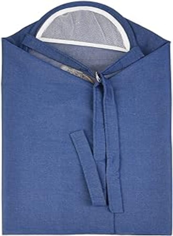 Mix and Max Mix & Max Jeans Nursing Cover Printed Bear For Unisex- Blue