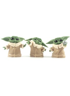 General 6 Pcs Star Wars Master Yoda Baby Cartoon Toy Set Best Gift for Kids Adults Fans Children's Day Gift  - Image 4