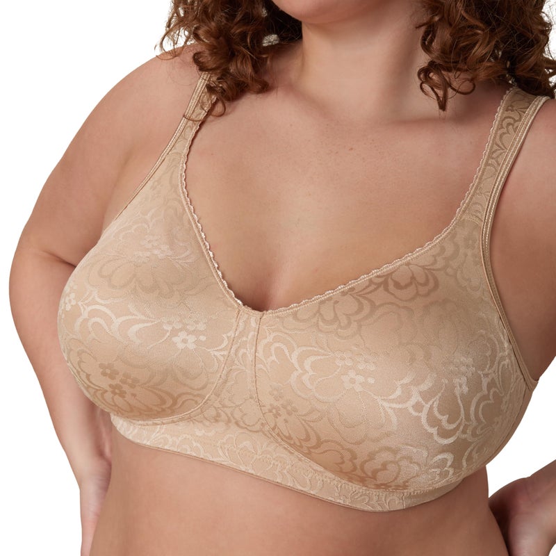 Playtex Women's 18 Hour Ultimate Lift & Support Wireless Bra US4745, Nude, 36C - Image 5