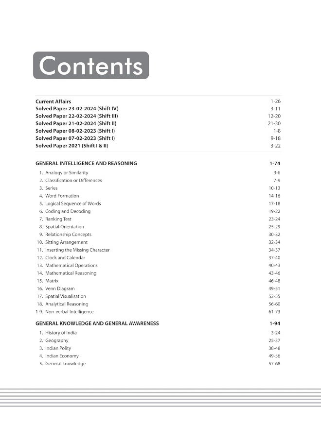 Arihant Study Guide for SSC GD Constable Recruitment Exam 2025 Comprehensive Coverage with Current Affairs | Solved Papers | Practice Sets  - Image 3