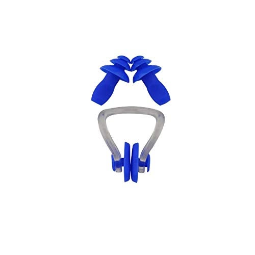 MORIKUS Swimming Kit Swim Goggles&Swim Caps Combo Set,Nose Clip,Ear Plug&Case-Silicone Non-Slip Material On Glasses⋒,Anti-Fog,Uv Protection,Long Hair-Adults Men Women(Color May Vary) - Image 4
