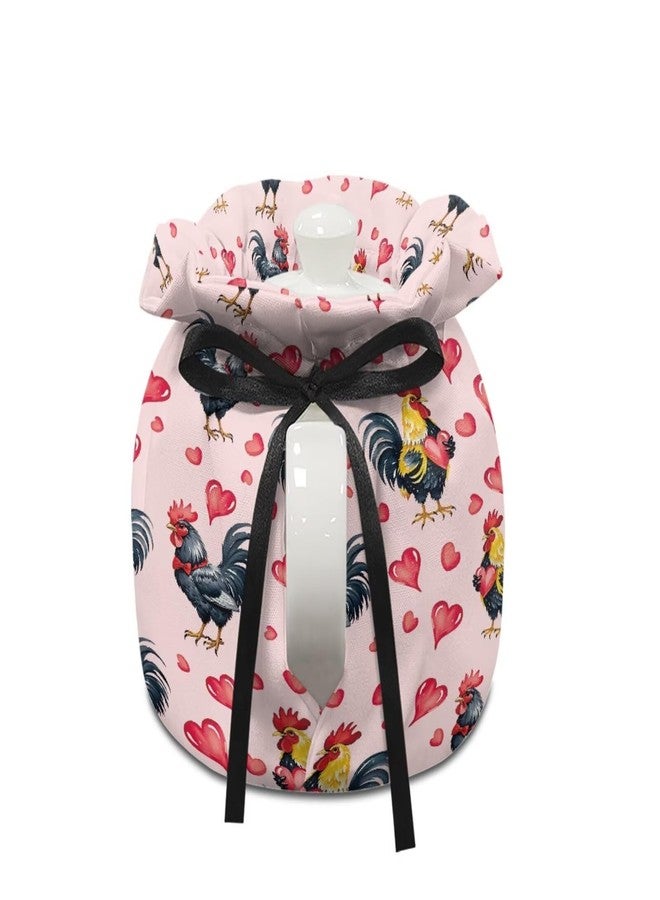 Fonplted Rooster Tea Pot Dust Cover Decorative Waterproof Tea Cozy for Teapot Cute Home Decorative Tea Pot Warmer for Kitchen Office Easy to Install - Image 3