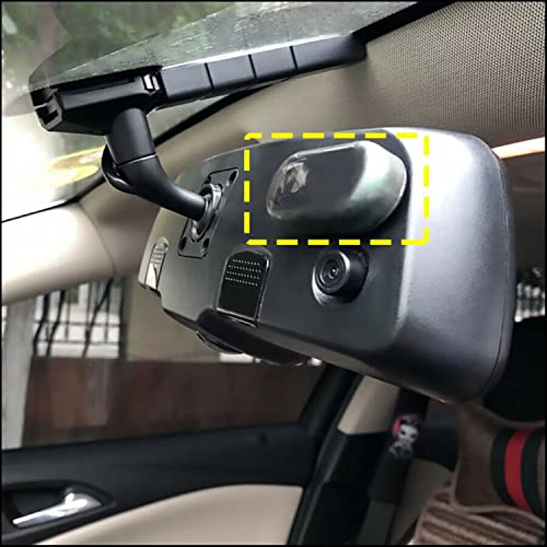 TOTMOX 3 pcs Car Solar Power Simulated Dummy Alarm Warning Car Anti Theft Device LED Flashing Security Light Fake Lamp (Red) - Image 2