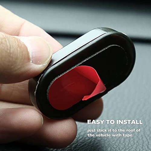 TOTMOX 3 pcs Car Solar Power Simulated Dummy Alarm Warning Car Anti Theft Device LED Flashing Security Light Fake Lamp (Red) - Image 4