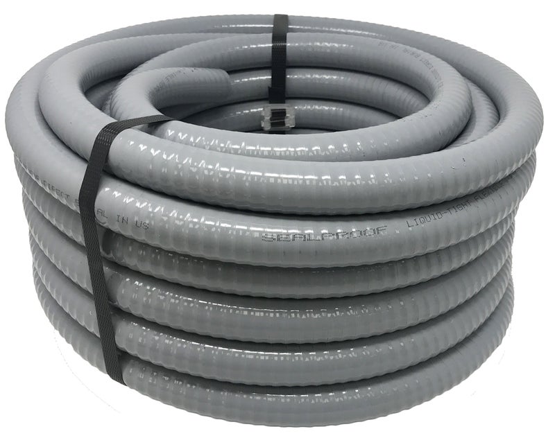 Sealproof Flexible Non-Metallic Liquid-Tight Electrical Conduit Type B, UL Listed (3/4 inch x 25 FT) - Image 1