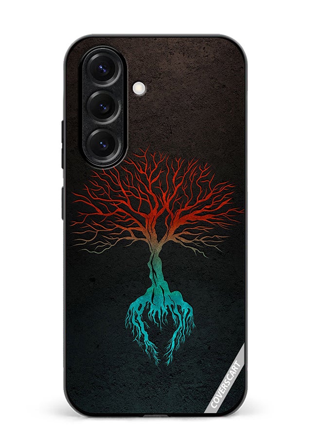Protective Case Cover For Samsung Galaxy S25 Plus Tree Design Multicolour