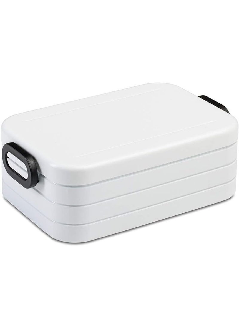 Mepal 900ML Bento Lunch Box – Take A Break Medium, White, Leak-Proof & Stylish Food Storage for Lunches, Perfect for Work, School & Travel - Image 2