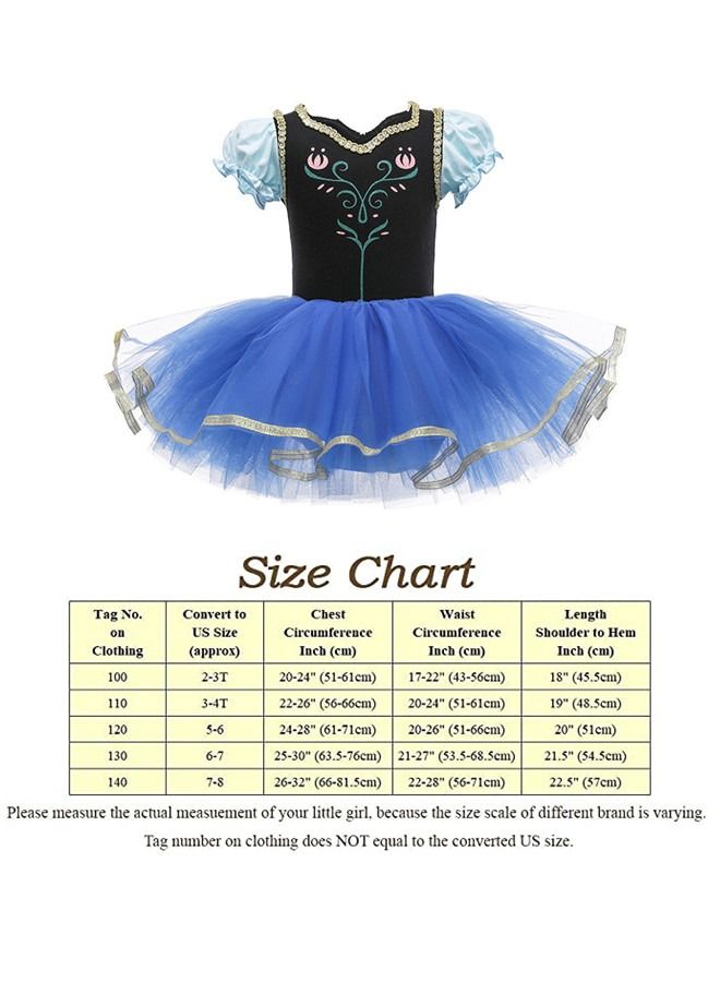 ISank Princess Ballet Tutu Dress Fancy Dance Wear Ballerina Costume Outfit Dancewear for Toddler & Little Girls - Image 3