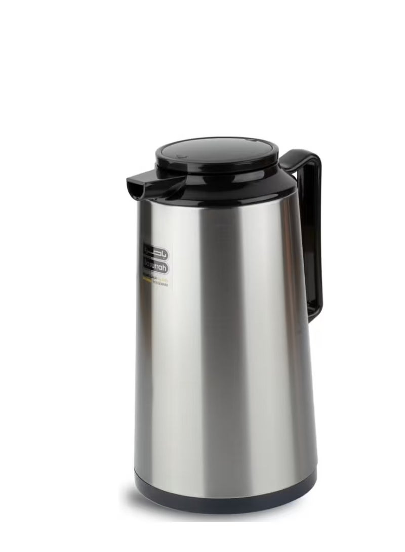 باصرة ترمس شاي وقهوة استيل لون فضي 19-49913 - Image 1