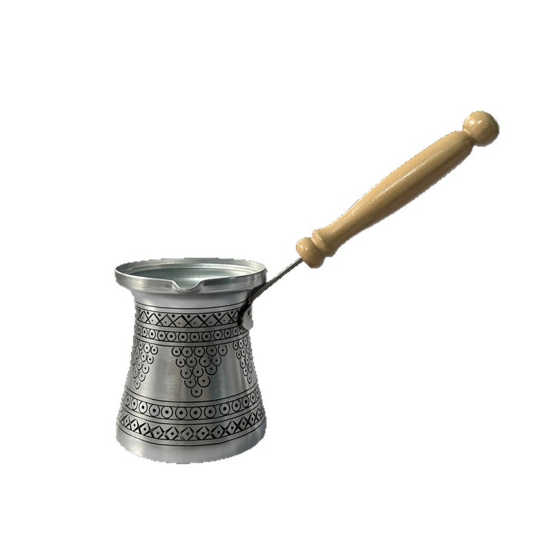 اليد منحوتة الألومنيوم وعاء القهوة - Image 5
