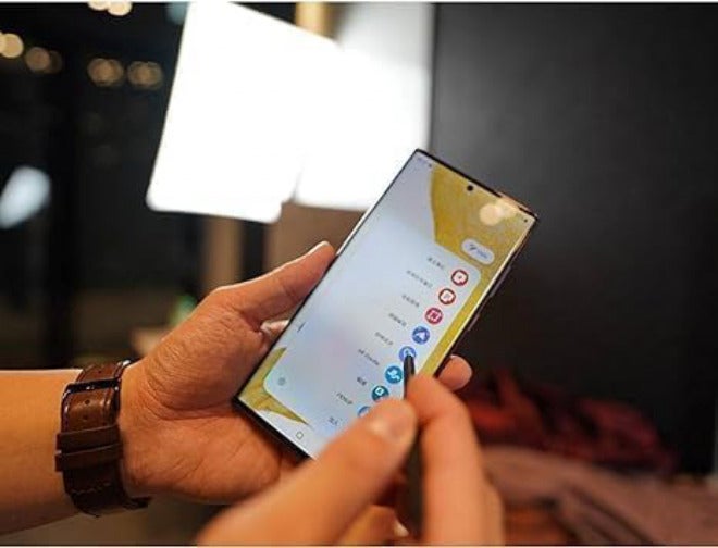 Qenw بديل قلم S22 Ultra (مزود بتقنية البلوتوث) لهواتف سامسونج جالاكسي S22 Ultra 5G، قلم S Pen S22 Ultra (مزود بمستشعر ضغط 4096) + أطراف بديلة للقلم (لون أخضر) - Image 4
