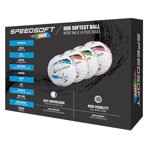 TaylorMade Golf Speed Soft Ink Multi Pack Golf Balls - Image 3