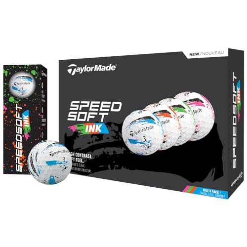 TaylorMade Golf Speed Soft Ink Multi Pack Golf Balls - Image 5
