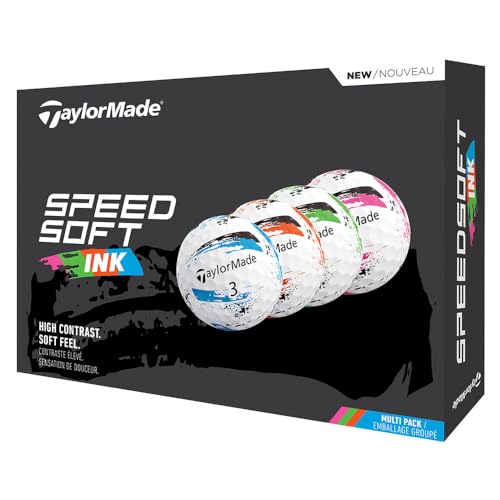 TaylorMade Golf Speed Soft Ink Multi Pack Golf Balls - Image 2