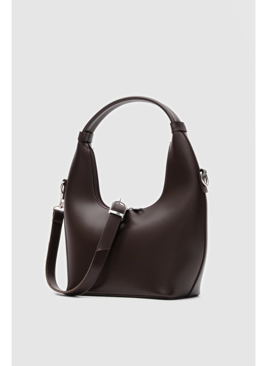 Shule Bags Docpe Bitter Coffee Bucket Crossbody Bag  - Image 3