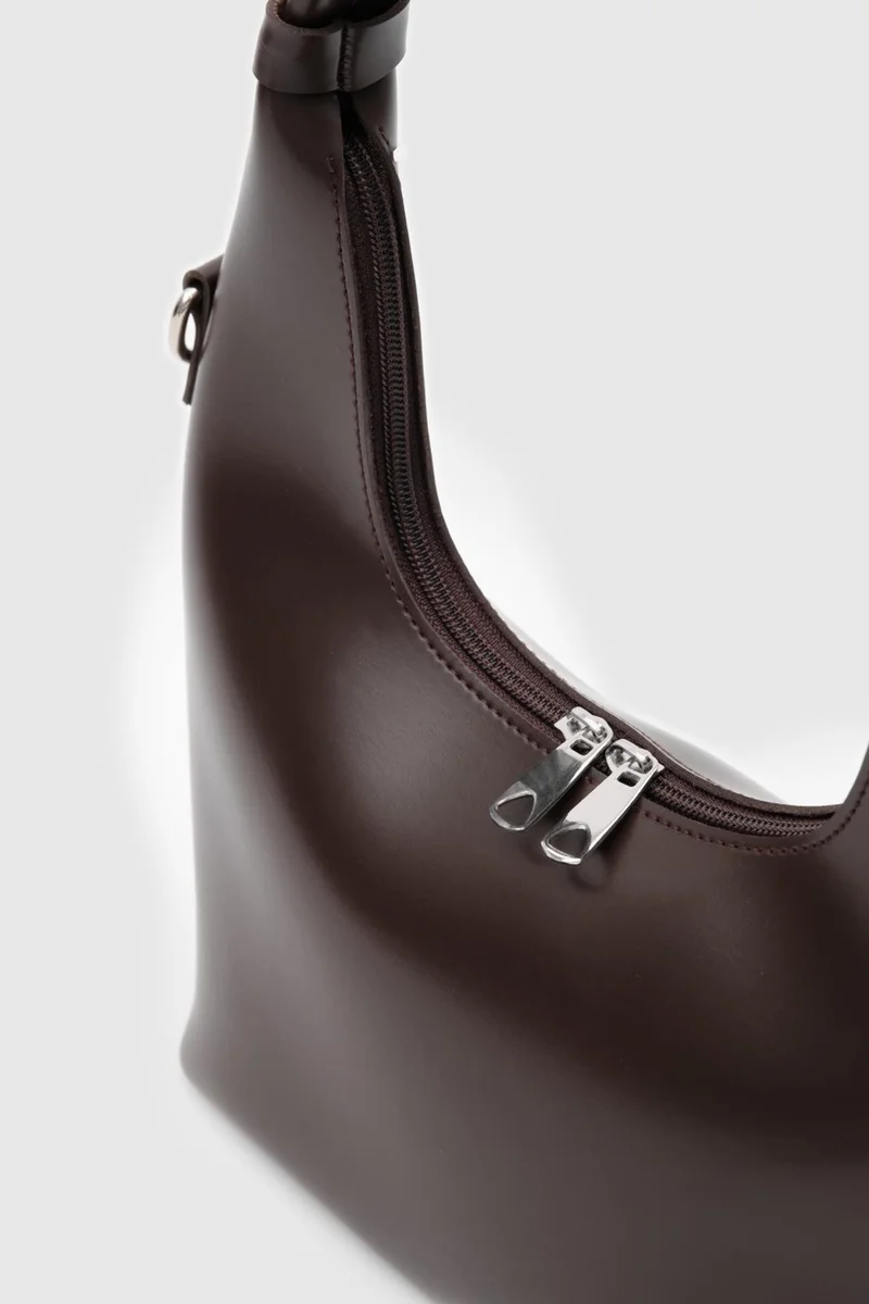 شولي باجس Docpe Bitter Coffee Bucket Crossbody Bag