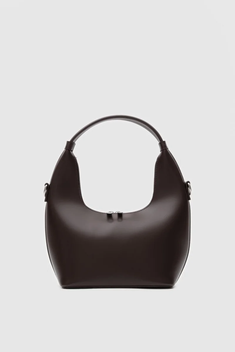 شولي باجس Docpe Bitter Coffee Bucket Crossbody Bag