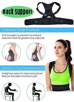 Super ZYouth Back Brace and Posture Corrector Back Straightener Belt Back Support Helps Hunchback Correction and Relieve Shoulder Neck Back Pain  - Image 2