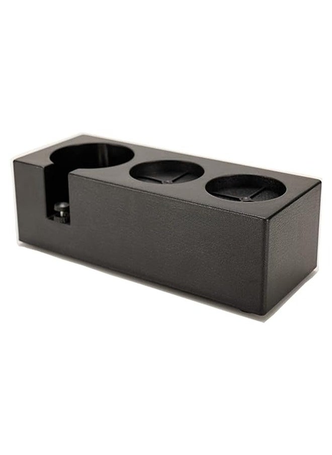 ShebSheb Coffee Tamper Station,Non-slip Coffee Portafilter Holder Espresso Tamper Stand with Removable Slot,Adjustable Tamping Station Coffee Organizer Box for 51/54/58mm Portafilters  - Image 1