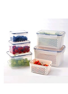 5 Pieces Transparent & White