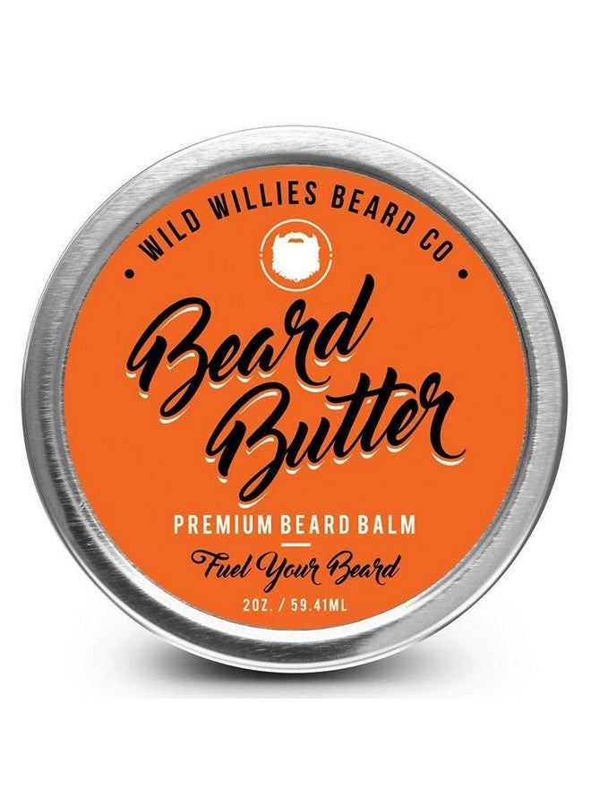 وايلد ويليس زبدة اللحية، بلسم وبلسم اللحية الفاخر، 2 أونصة