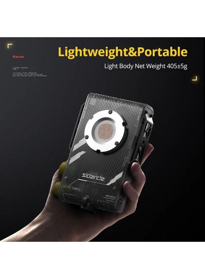 سايداند ضوء تصوير سيداندي Q100c بقوة 100 واط RGB ضوء ممتلئ بألوان كاملة - Image 5