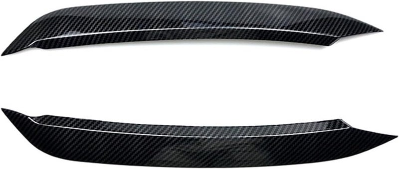 DEMULAX Carbon Look Headlight Eyelids for VW Polo MK6 - Image 1