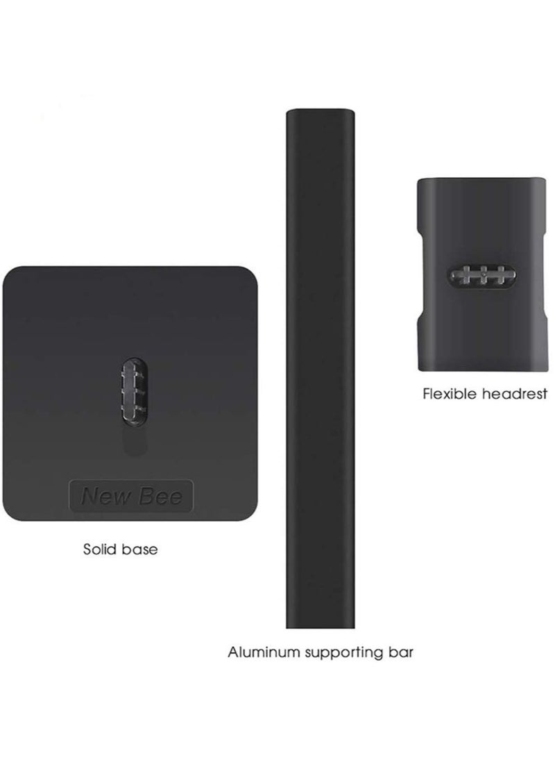 Loquat Desk Headphone Stand Hanger with Cable Holder,Headset Stand, Gaming Headset Bracket, Desktop Headphone Holder Portable ffor All Headphones Size,Gaming Headset Display Table Display Rack Hanger Suppo - Image 4