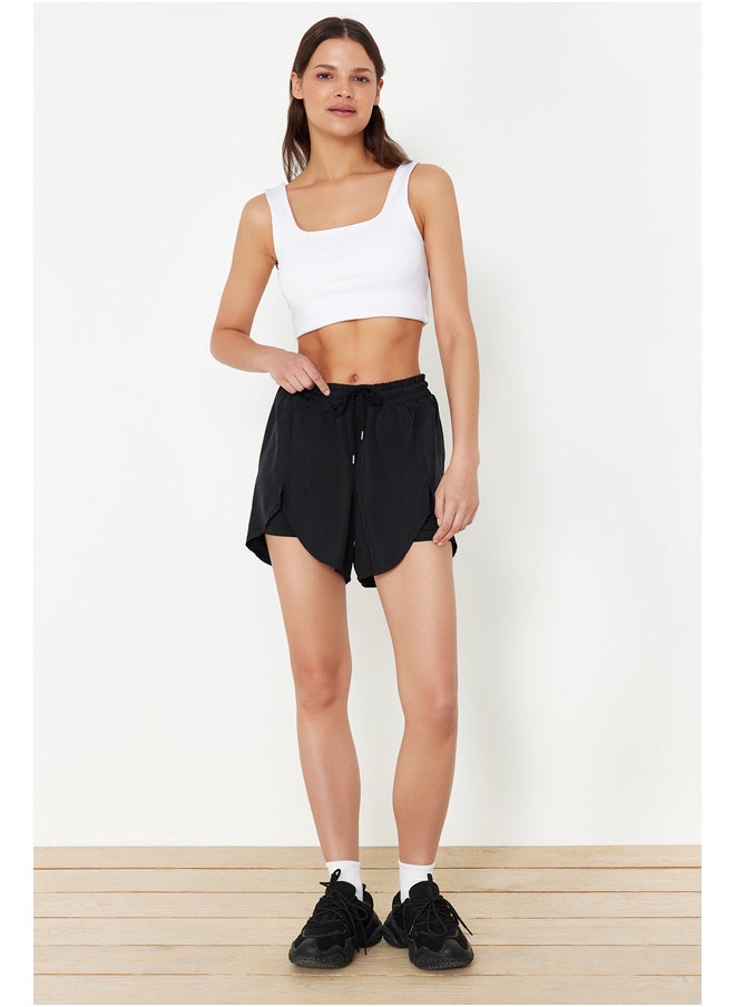 Black 2-Layer Knitted Sports Shorts with Inside Shorts THMSS24SR00005 - pzsku/ZCC364A47E3043F7C4E49Z/45/_/1730939974/4317a991-8215-4099-9a39-a59a5c0aa088