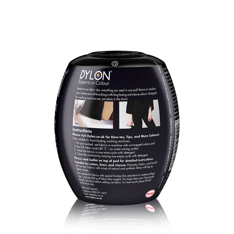 Dylon Machine Dye 350g 12 Velvet Black - Image 2