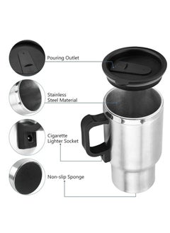 Generic Traveler Kettle 450ml  Portable Electric Kettle for Travel Compact Travel Kettle, 450ml Mini Kettle Lightweight Travel Kettle for Camping Office and Hotels  - Image 2