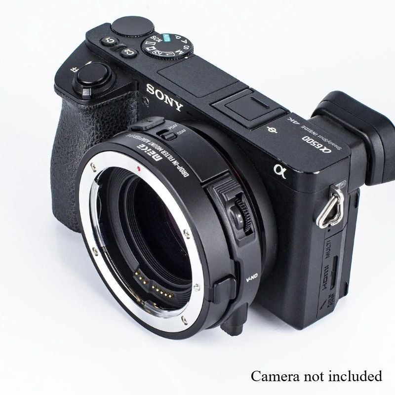 Meke Meike Meke Mk-efte-c Auto Focus Metal Lens Adapter with Variable ND and UV Filter for Canon Ef/ef-s Lens to Sony E Camera - Image 5