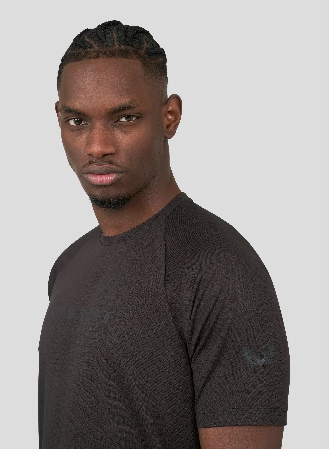 كاستور Black Short Sleeve Raglan Tee