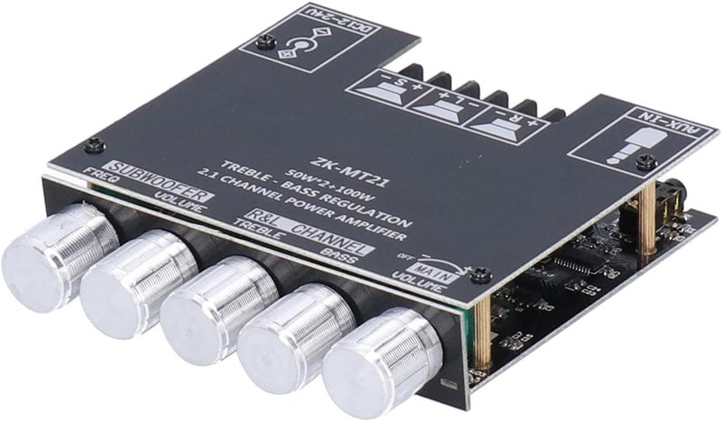 Channel Power Amplifier Module, BT 5.0, 2.1 Channel, Audio Component Amplifiers Speaker, Anti Reverse Connection - Image 4