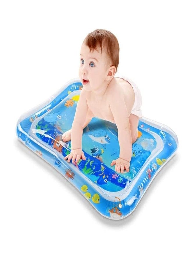 Manos Baby Kids Water Play Mat, Inflatable Tummy Time Leak-Proof, Fun Activity Play Centre Pack of 1 - Image 1