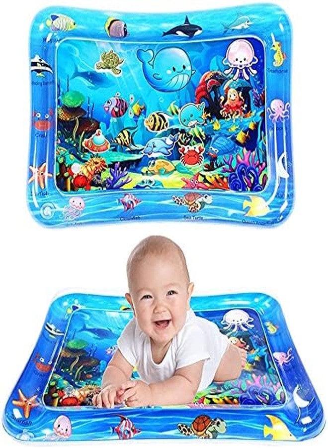 Manos Baby Kids Water Play Mat, Inflatable Tummy Time Leak-Proof, Fun Activity Play Centre Pack of 1 - Image 3