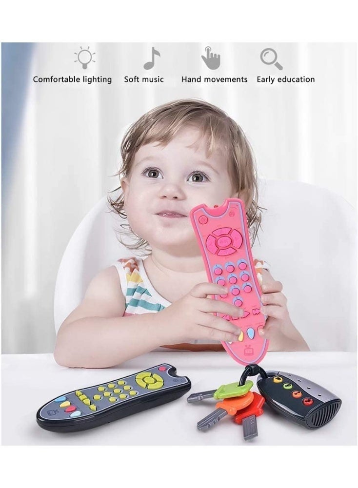 ST ZONE Baby TV Remote Control Learning Toy – Educational Toy with 3 Languages for Babies & Toddlers (18 Months+) - Image 3