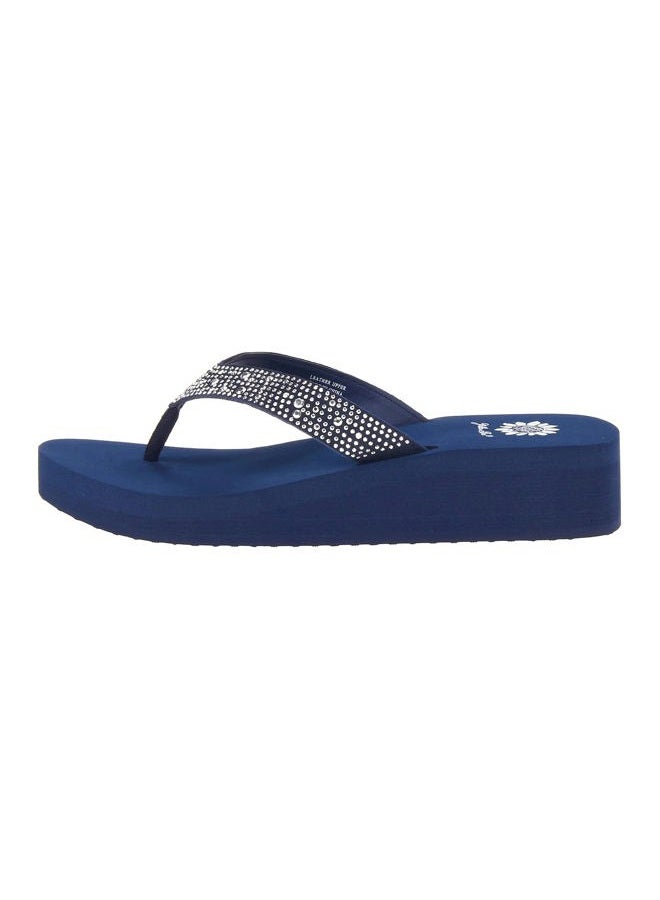 Yellow Box Women's Africa Sandal, Navy, 9.5 - Image 3
