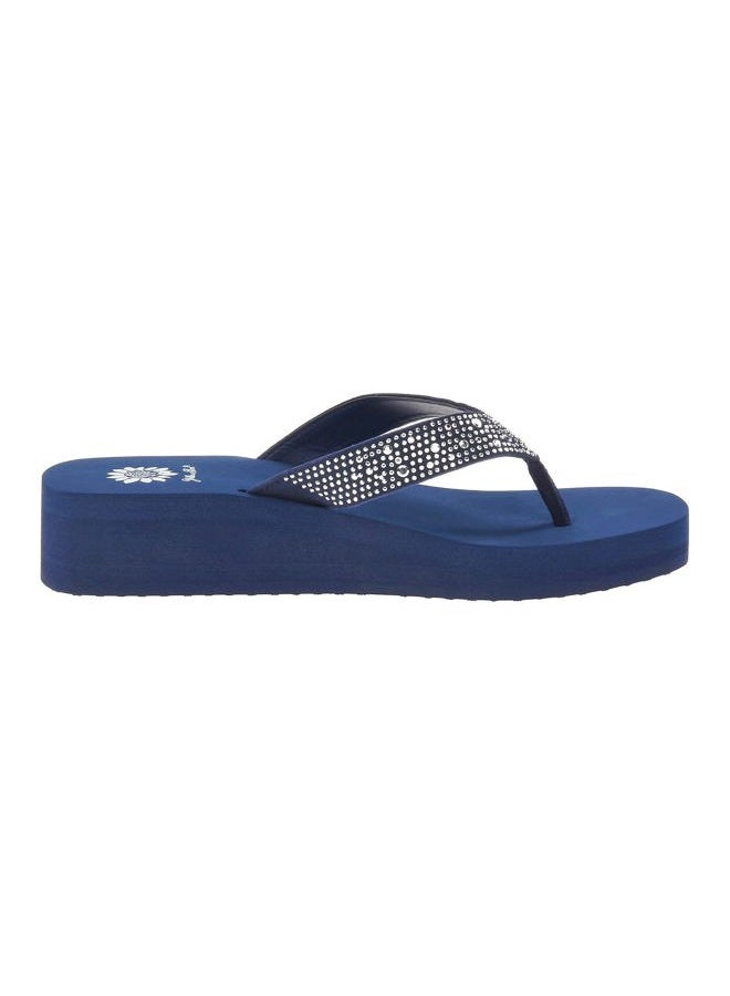 Yellow Box Women's Africa Sandal, Navy, 9.5 - Image 2