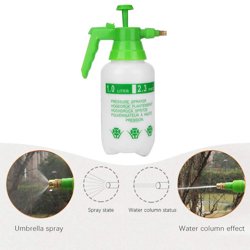 HOME CUBE Garden Pump Pressure Sprayer, Lawn Sprinkler, Water Mister, Spray Bottle for Herbicides, Pesticides, Fertilizers, Plants Flowers 2 L Capacity - Random Color (Orange) -1 Pc - Image 2