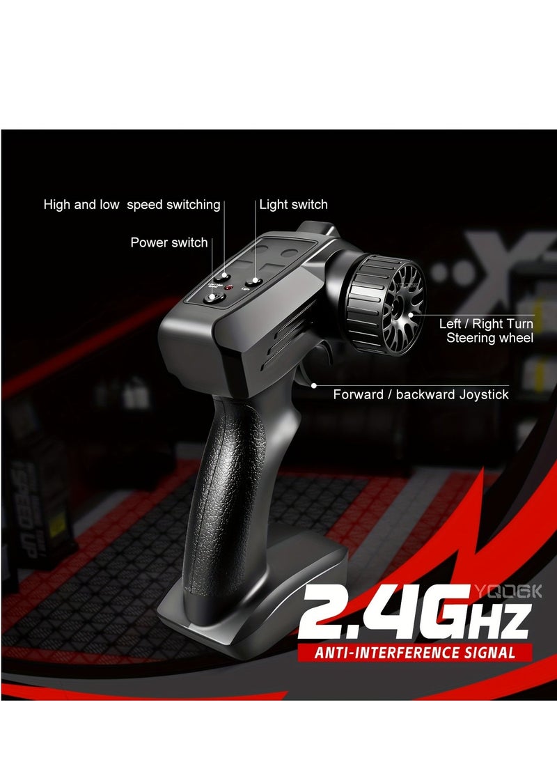 1:24 Simulated RC Drifting Car | 20 Km/H Speed, 2.4 Ghz wireless remote controller, USB Recharble Battery - Image 5