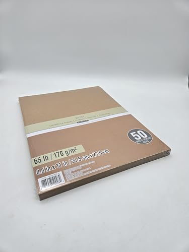 Recollections Cardstock Paper Value Pack, 8.5 x 11 in Kraft by Recollections - Image 3