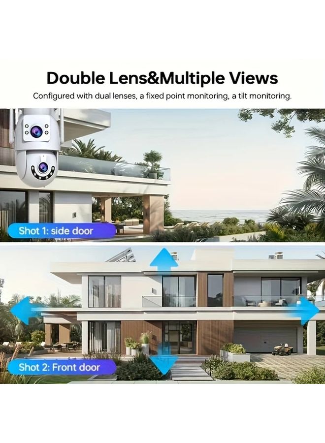 WE3 Color 2.4GHz 5GHz WiFi Outdoor Security Camera 1296P Full HD Dual Lens Motion Detection Two Way Audio Night Vision - Image 5