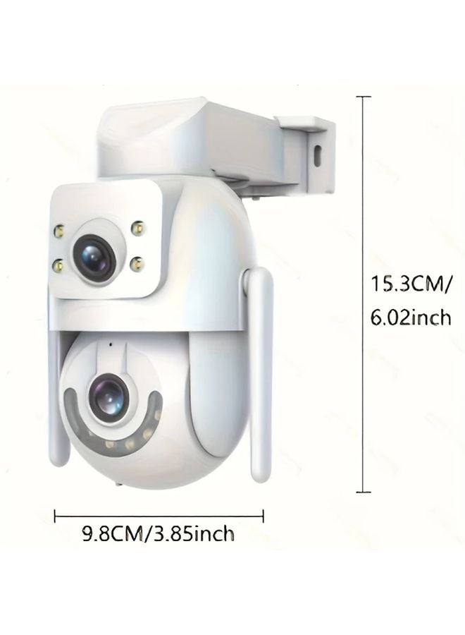 WE3 Color 2.4GHz 5GHz WiFi Outdoor Security Camera 1296P Full HD Dual Lens Motion Detection Two Way Audio Night Vision - Image 3
