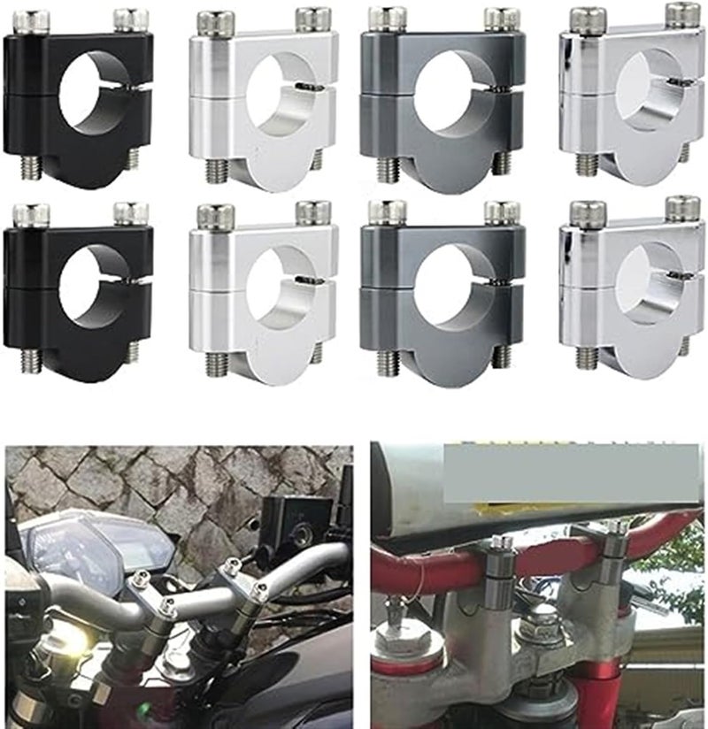 Vuzmode 28mm Handlebar Riser Mount Clamps - Image 4