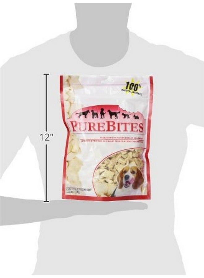 PureBites Chicken Freeze Dried Dog Treats, 1 Ingredient, Made in USA, 6.2oz - Image 3